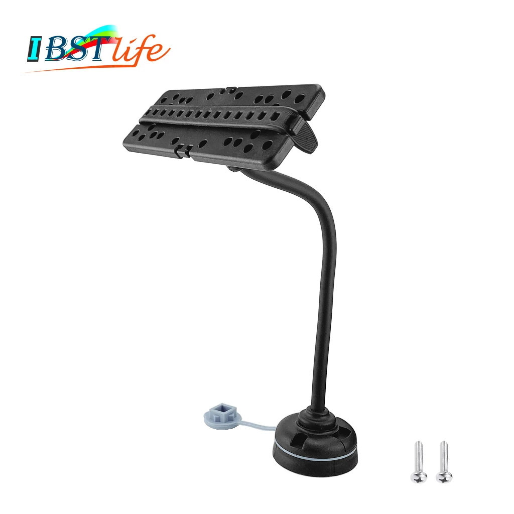 

360 Degree Swivel Universal Marine Kayak Electronic Fish Finder Mount Base Fishfinder GPS Plate Rotating Boat GPSMAP Supporter