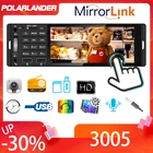 Автомобильный радиоприемник, 5,1 дюйма, 1 Din, MP5, цветные огни, 12 В, USB, AUX, Bluetooth, поддержка звонков в режиме громкой связи, AI RM, RMVB, MP3, WMA, 720P, 4 канала