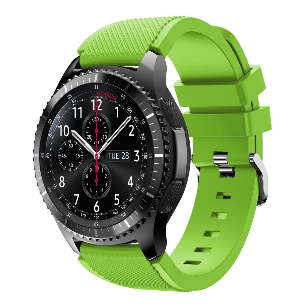 Браслет для часов Samsung Gear S3 Frontier Band ремешок умных силиконовый сменный