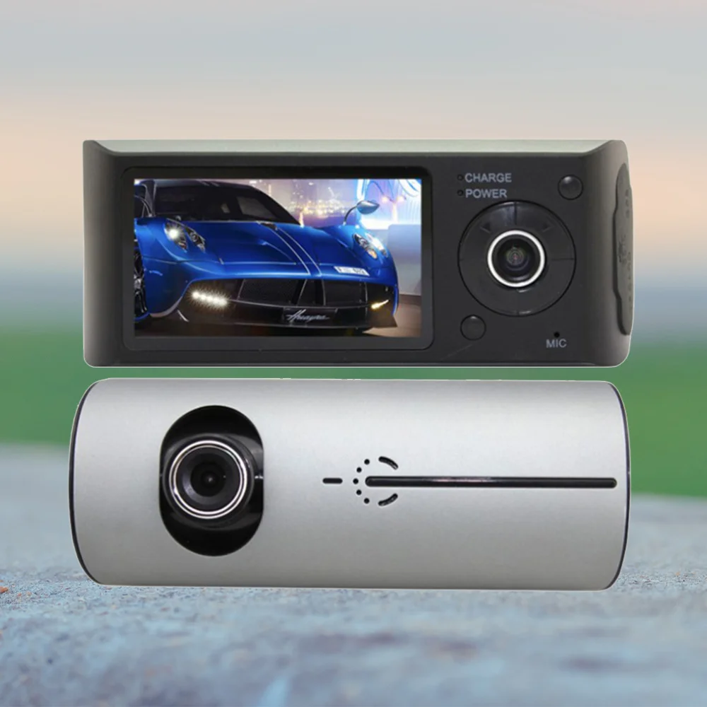 

Driving Recorder 2.7 Inch Driving Camcorder Dual Lens Reversing Parking Monitor Recorder