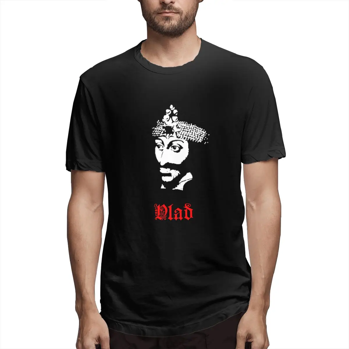 

Vlad The Impaler Graphic Tee Men's Short Sleeve T-shirt Funny Tops