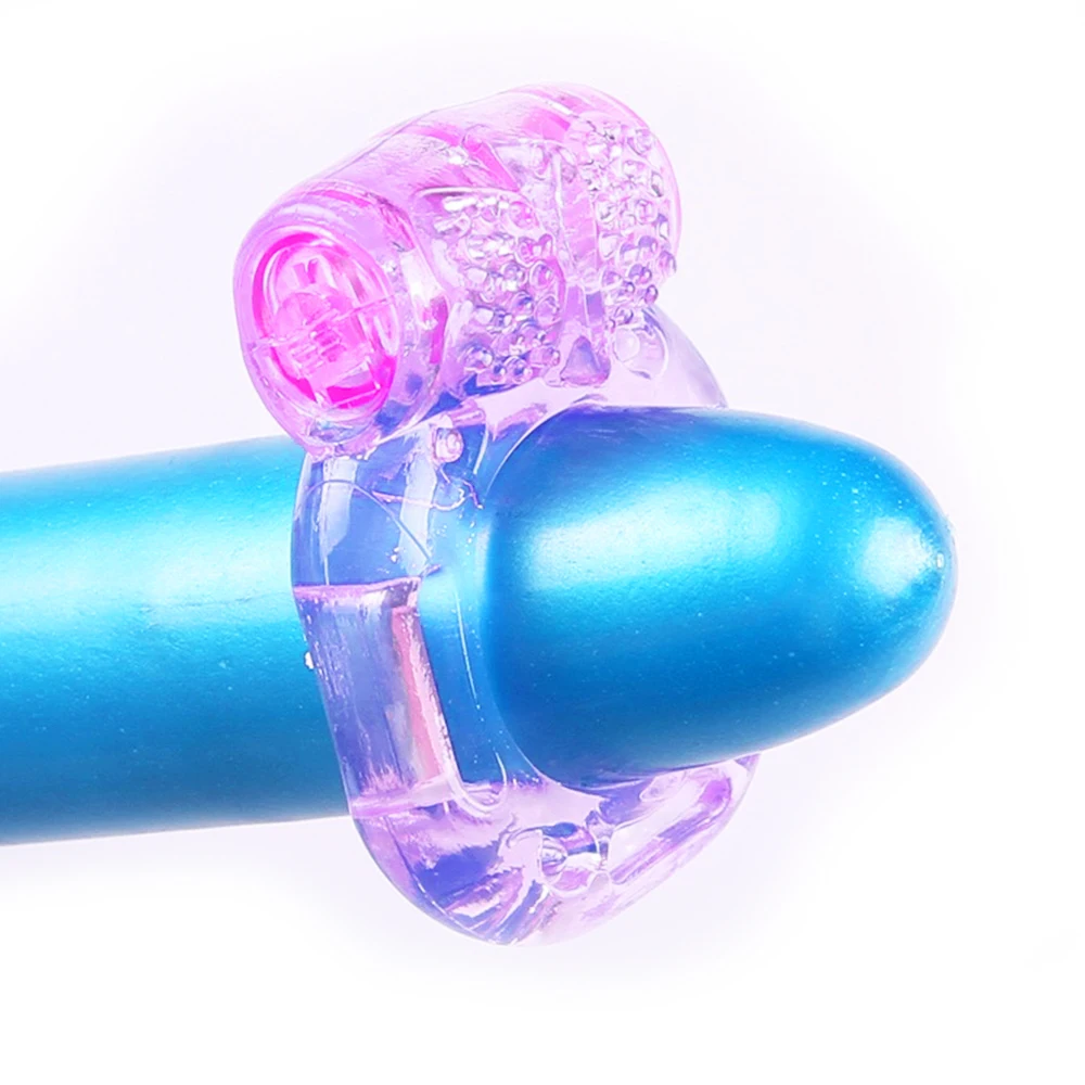 Розовый Волк кольцо вибрационная игрушка Мужской пенис вибратор для взрослых