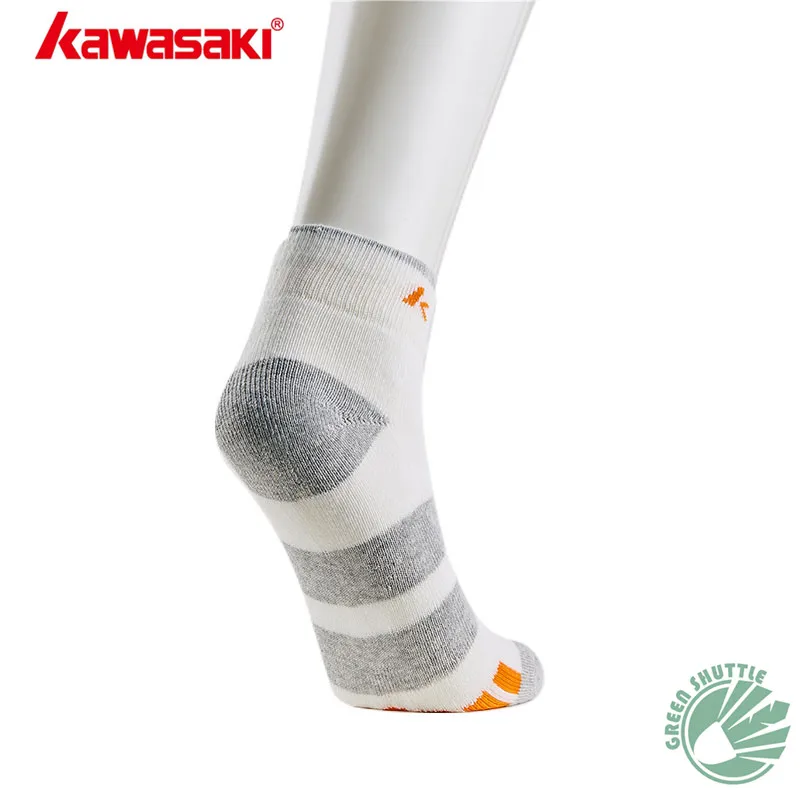 2020 100% Genuine Kawasaki Badminton Sports Socks for Children (3 Pairs) KW-R336 Kids Hiking Sneakers Sock White | Спорт и