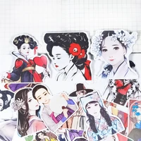 22pcspack cute korean retro characters decoration notebook planner scrapbooking diy paper sticker diary album lable photo