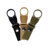 1pack3pcs outdoor backpack hook military tactical nylon safety tool hiking hunting climbing survival strap hook accessory