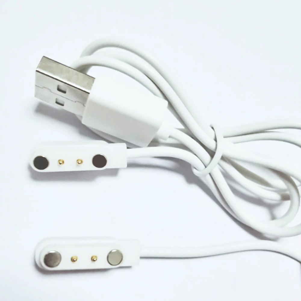 Универсальный 2-контактный 7 62 мм/4 мм USB Магнитный поглощающий зарядный кабель