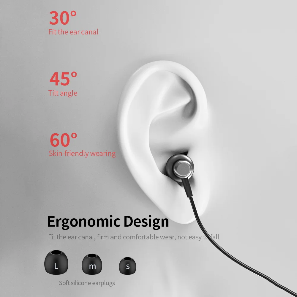 Беспроводные Bluetooth наушники Lenovo He05 Pro магнитные спортивные для бега