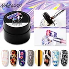 155мл пузырек из трубного звезда к требованиям заказчика; Сверкающие; Небо фон для ногтей, Нейл-арт клей Прозрачная Клейкая звезда клей для ногтей Обертывания лак для ногтей Гель-лак челнока TSLM1