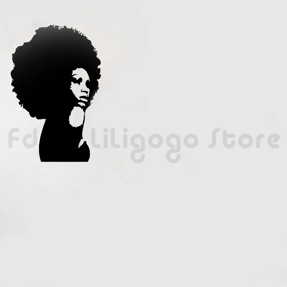 Home Decor Tribal African Woman Wall Stickers Quote Confident Inspirational Quotes Decal Living Room Wallpaper Q542 | Дом и сад