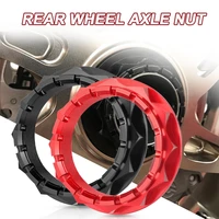 motorcycle rear wheel axle nut for ducati v4 1098 1198 1199 1299 panigale multistrada 1200 diavel1200 diavel 1260 x diavel