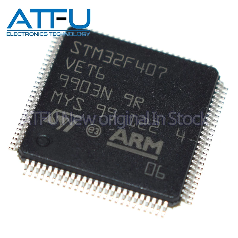 

Микроконтроллер STM32F407VET6 IC 32 бит 100 КБ FLASH LQFP