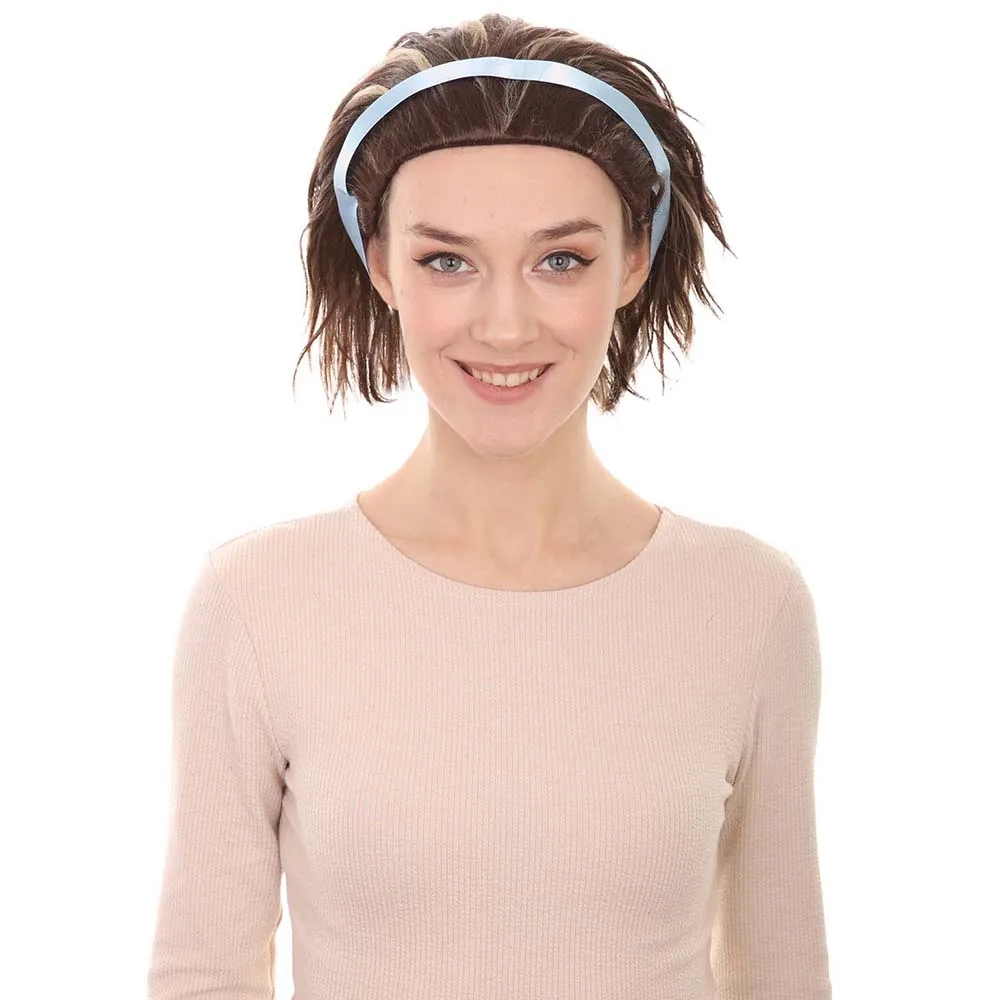 

Синтетические женские парики для косплея HPO, светлые крооды с лентой для волос, нарядный костюм Боб для маскарада, искусственный Аниме Костюм