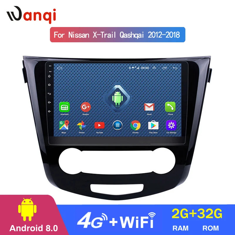 4G full Netcom WIFI 10 1 дюймов Android 0 для Nissan qashqai X Trail 2012 2018 GPS навигация автомобильное радио