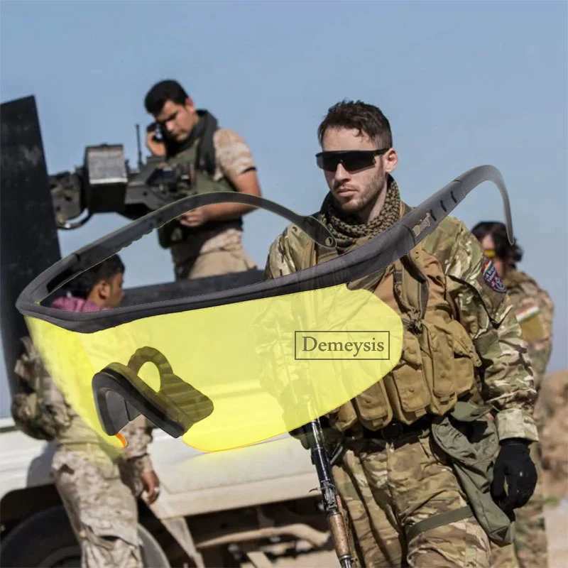 Тактические Военные очки для страйкбола с защитой UV400 стрельбы оправой
