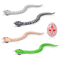 rc animal infrared remote control snake with egg rattlesnake kids electric toy trick mischief toys children funny novelty gift