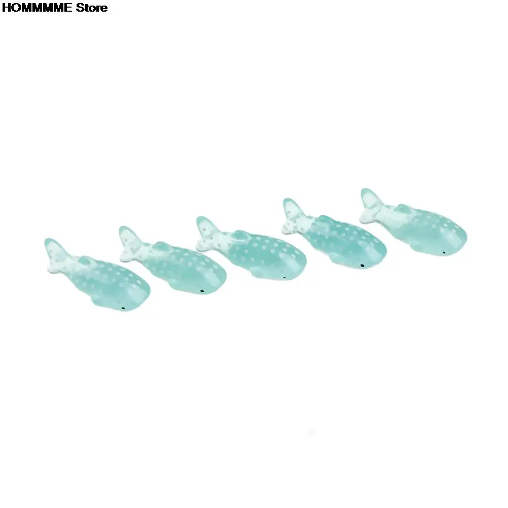 5 шт. морской Кит мини ремесло Ландшафтный Декор Микро Мини рыбки миниатюрные