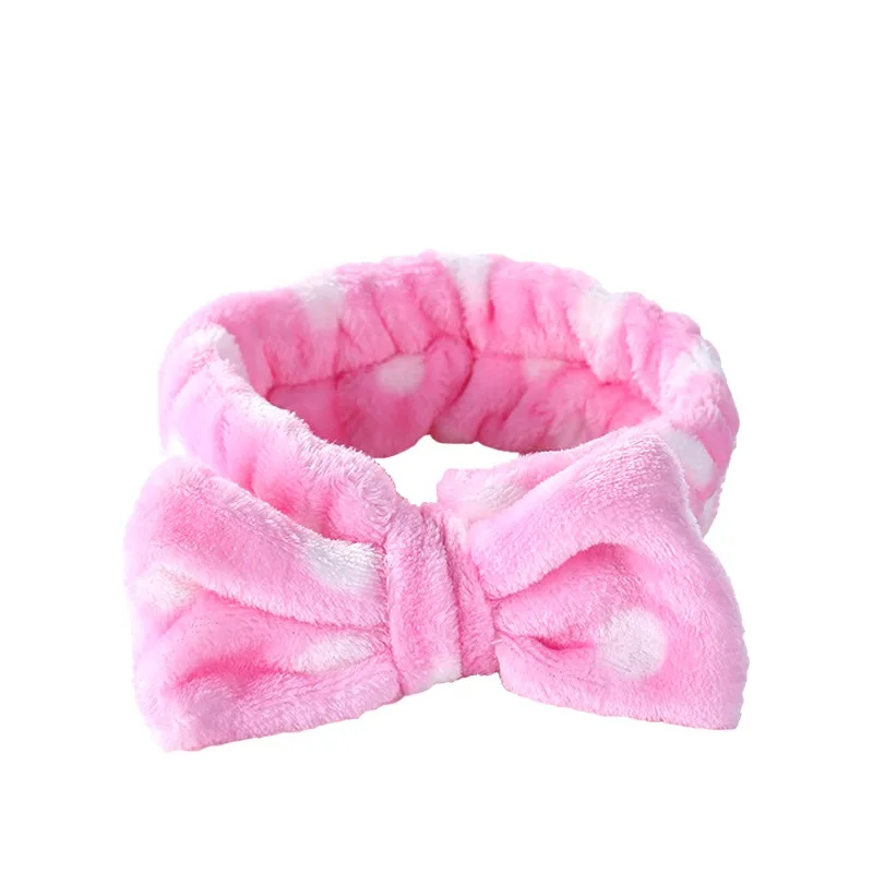 Повязка для волос YOUSHA эластичная повязка с бантом Женская очищения лица маска