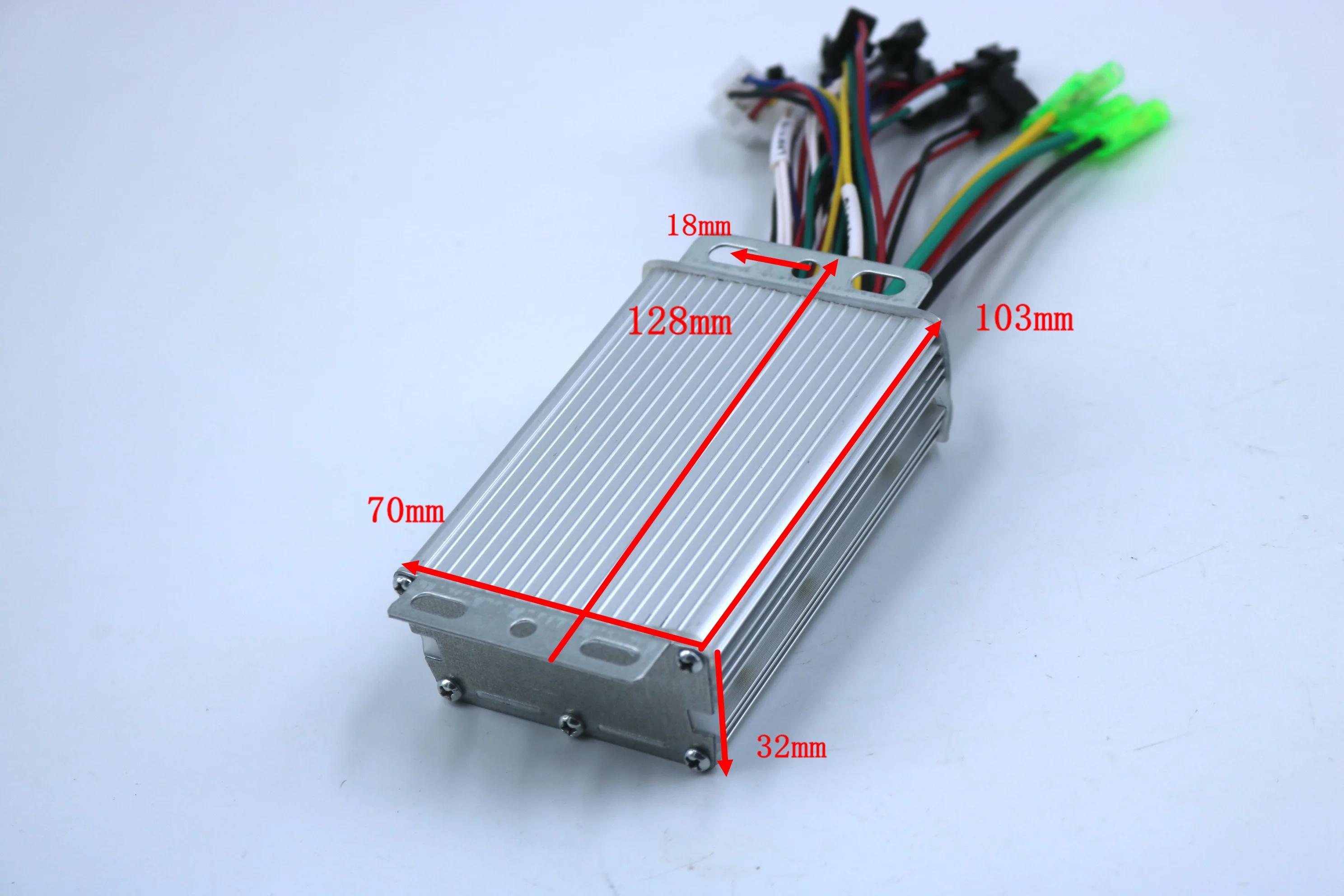Бесщеточный контроллер скорости для электронного велосипеда 36В 48В 350 Вт 18А BLDC и