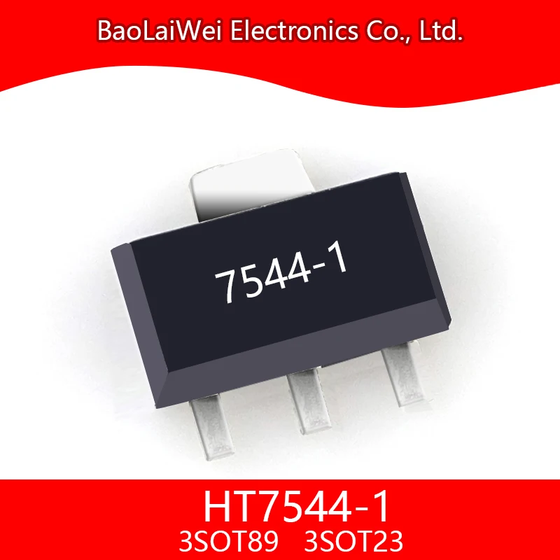 500pcs HT7544-1   3SOT89 3SOT23 ic chip Electronic Components Integrated Circuits Low Power LDO voltage regulator HT7544-1