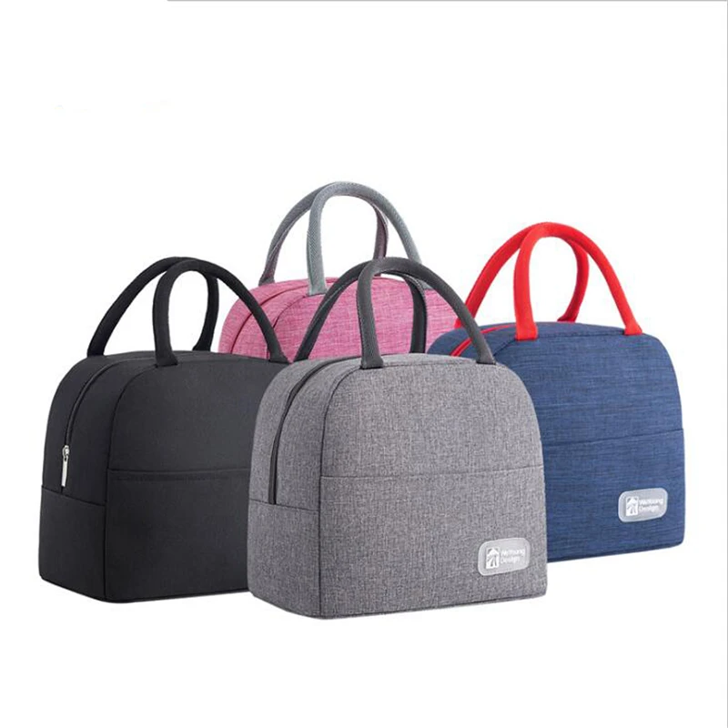 

Functional Pattern Cooler Lunch Box Portable Insulated Canvas Lunch Bag Thermal Food Picnic Lunch Bags For Women Kids New