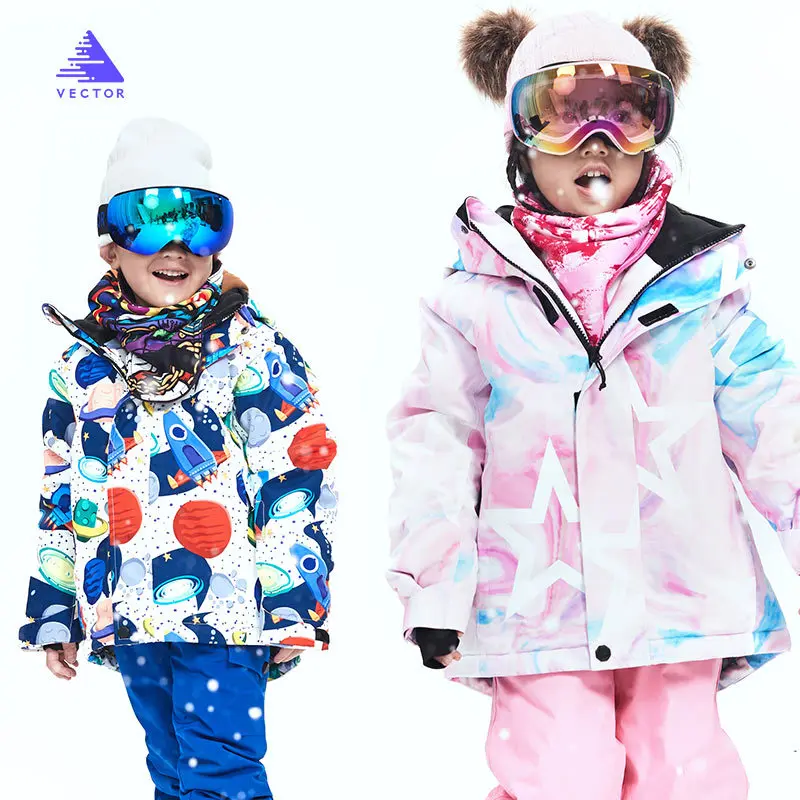 Jackets Ski Pants Girls Boys Outdoor Sports Snow Coat