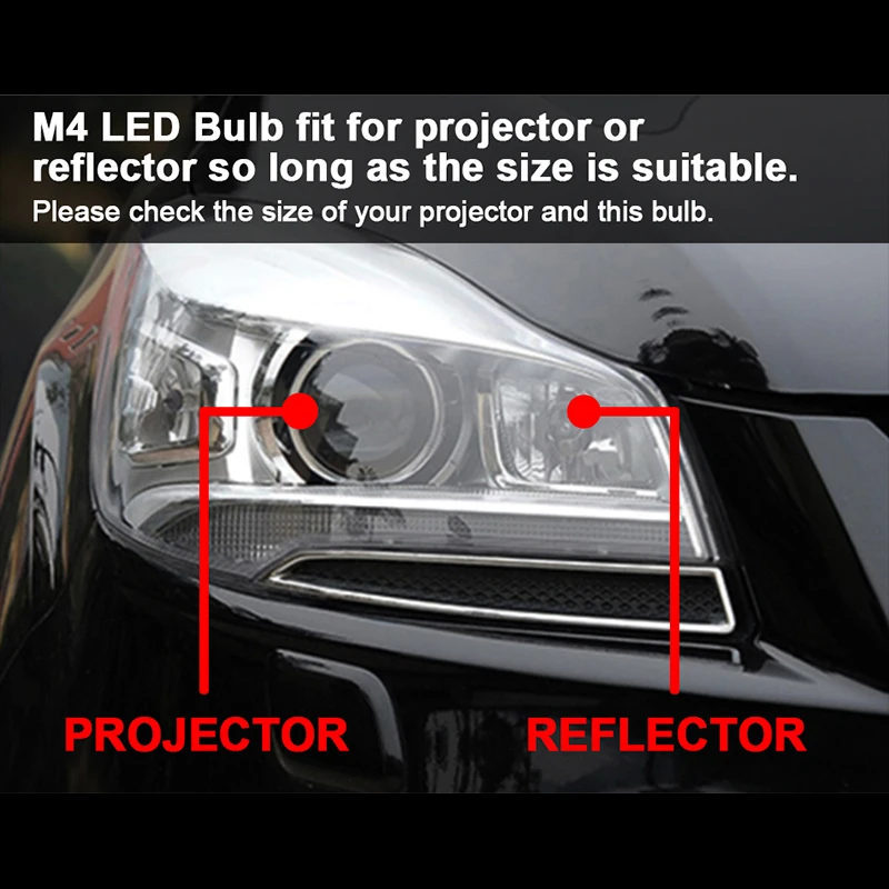 2 шт. HLXG авто светодиодный головной светильник Корея автомобильные светодиоды с