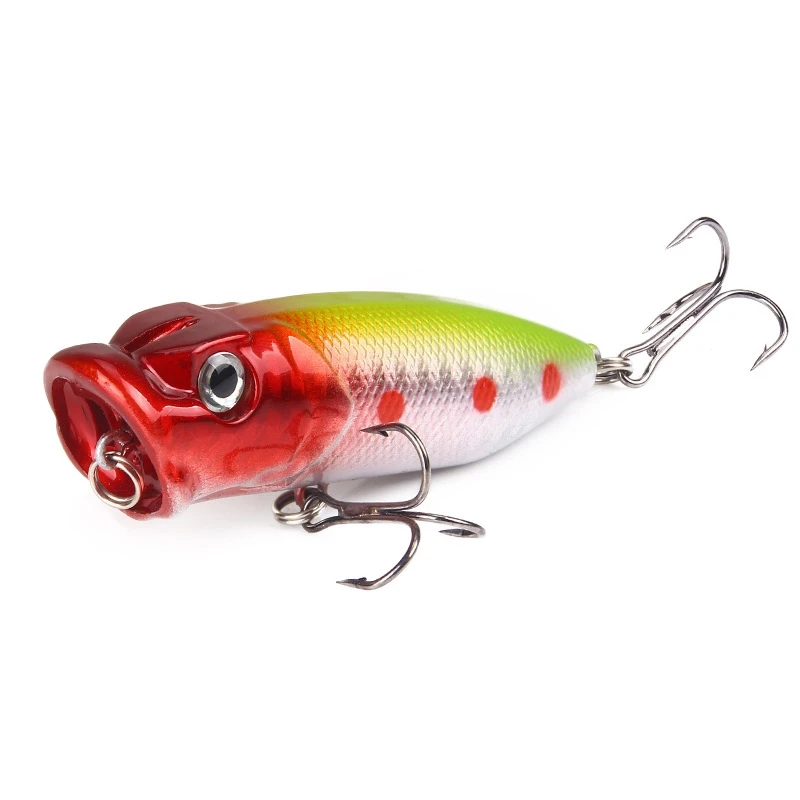 

5 Pcs Fishing Bionic Fake Bait 5 Color Plastic Bait Hard Bait Outdoor Fishing Tackle