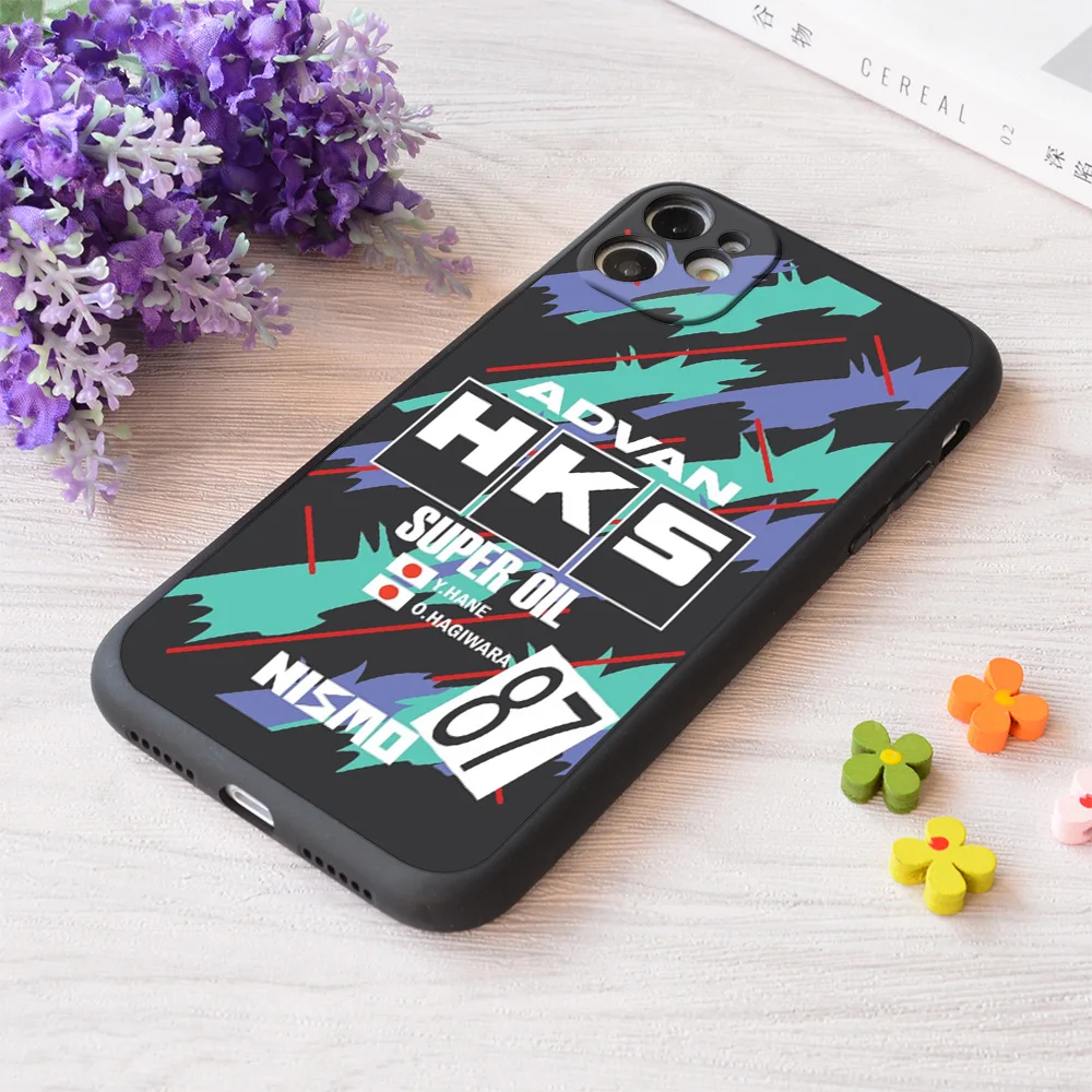

For iPhone Hks Super Oil Group A R32 Print Soft Matt Apple iPhone Case