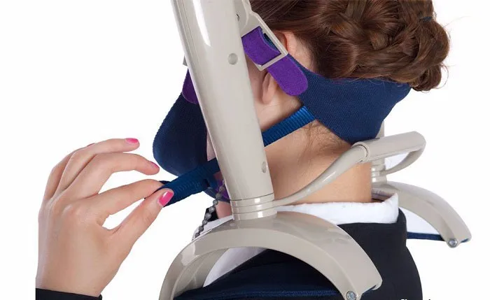 Шейный бандаж для поддержки шеи и подушка массажер расслабления стягивания мышц