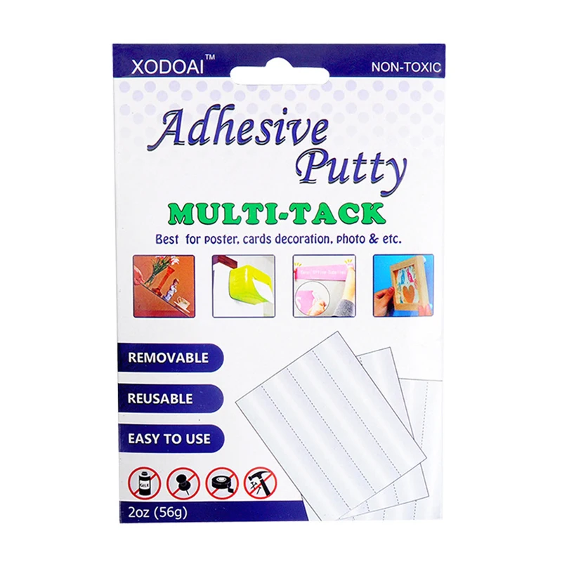 Многоразовая клейкая глина для дома офиса школы 60 г | Обустройство