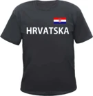 Хорватия Camiseta Hombre Hrvatska Хорватия 100% абсолютно новые футболки Новые мужские футболки