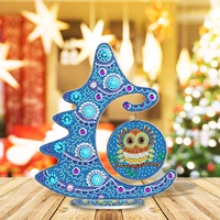 5d diy diamond painting mosaic crystal christmas tree craft kit home ornaments gift embroidery diamond mosaic home gift hot sale