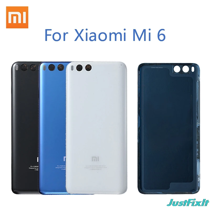 Для Xiaomi Mi6 для Mi 6 батарея задняя крышка чехол Замена запасные части | Мобильные
