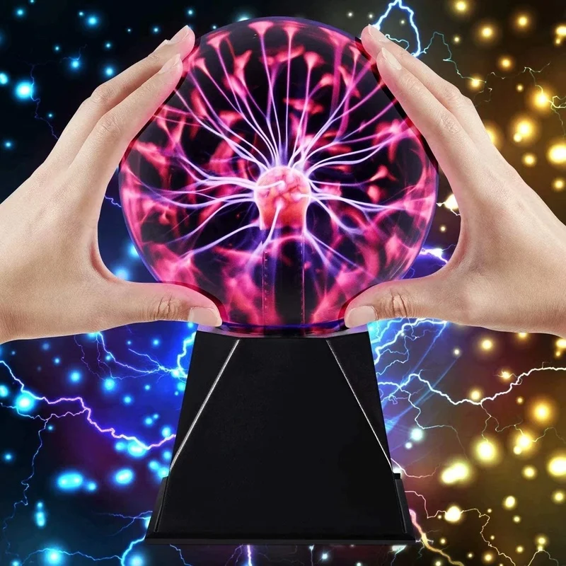 

Novelty Night Light Plasma Ball Magic Lamp for Home Children's Night Light Trick or Treat Decor Novelty Lighting Bedside Lamp