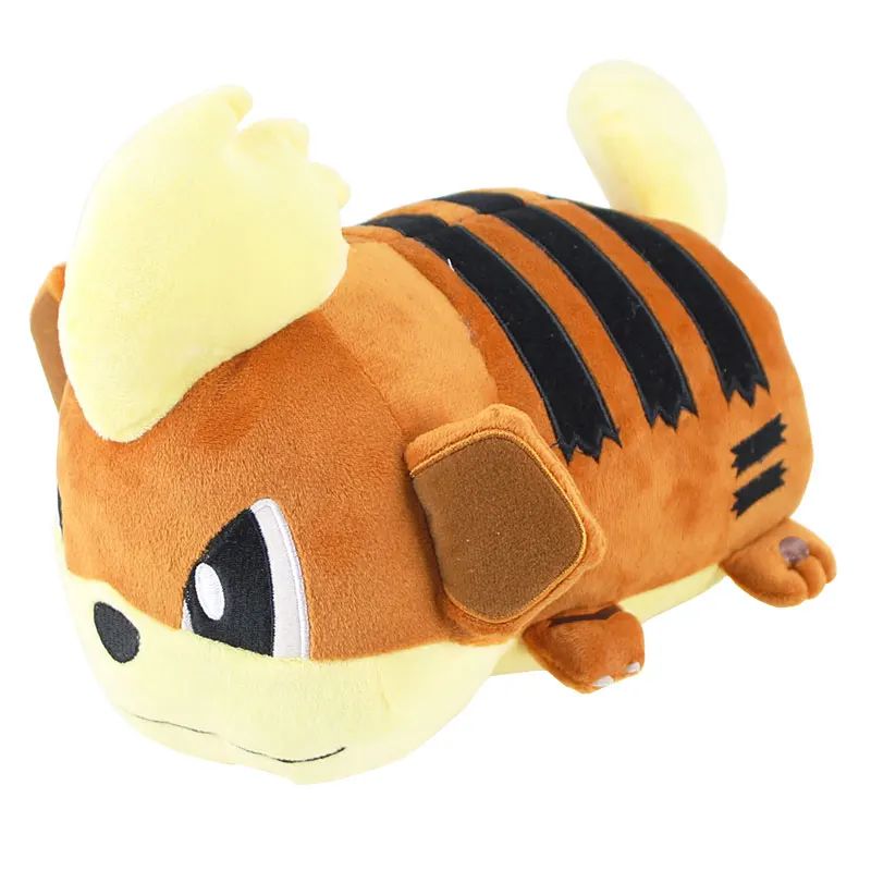 24cm Growlithe 24 стиля Mega Lucario Growlithe Tauros Bounsweet Manectric Trapinch Dewott Turtwig Charmander Gliscor Volcarona плюшевые игрушки куклы - Цвет: 24cm Growlithe