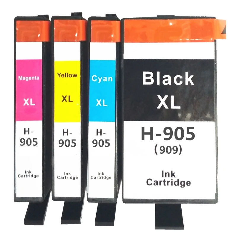 Совместимый картридж с чернилами 905 905xl для Hp905 Hp909 принтера Hp officejet Pro 6950 6960 6970 6956 |