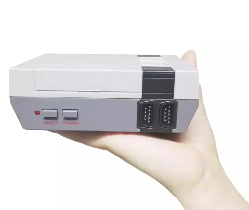 HANHIBR Мини ТВ игровая консоль 8 бит NES Ретро видео встроенный 620 игр с двумя