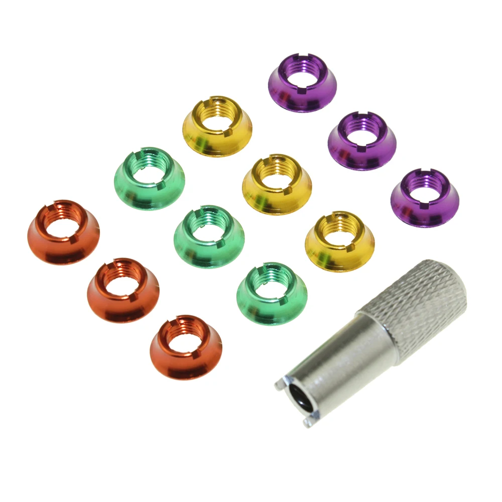 

Gear Switch Nut Toggle Switch Aluminum Alloy Color