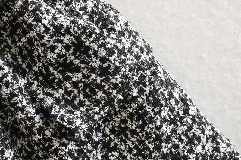 Женская твидовая юбка на подтяжках элегантный повседневный комбинезон с