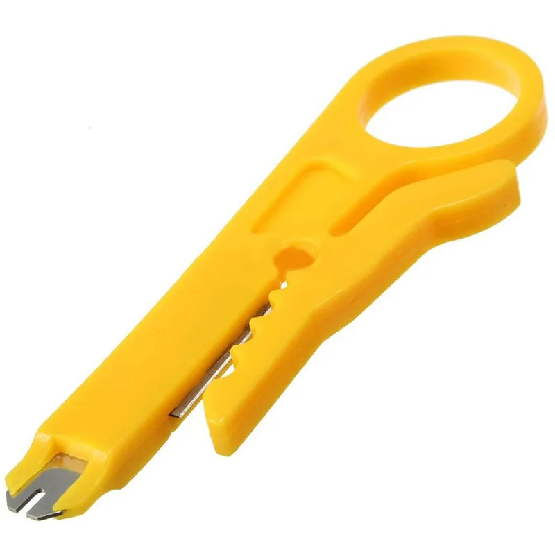 

Punch Down Impact Tool,Blade Network Wire Punch Down Installation Cut Tools for RJ45 Jack Cable Cord Wire Stripper