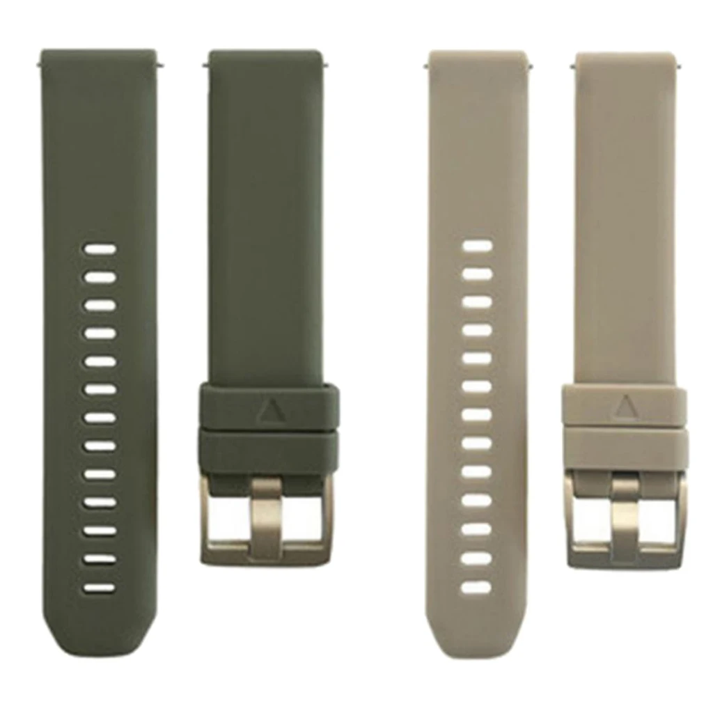 Ремешок силиконовый для наручных часов Универсальный мягкий быстросъемный