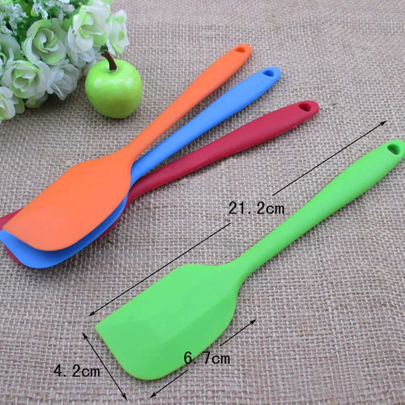 1 шт. силиконовый инструмент для выпечки торт Масло Шпатель скребок смешивания