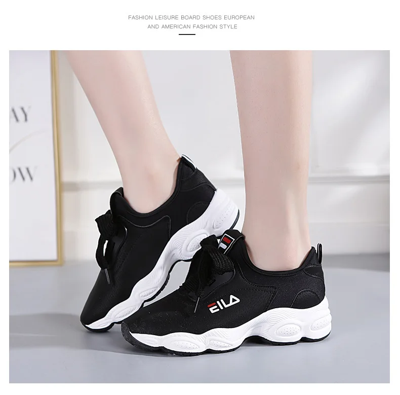 Women Comfortable Sneaker Shoes Pink Chunky Sneakers Platform Wedge Wedges Shoes for Women Zapatos De Mujer Casual Shoes