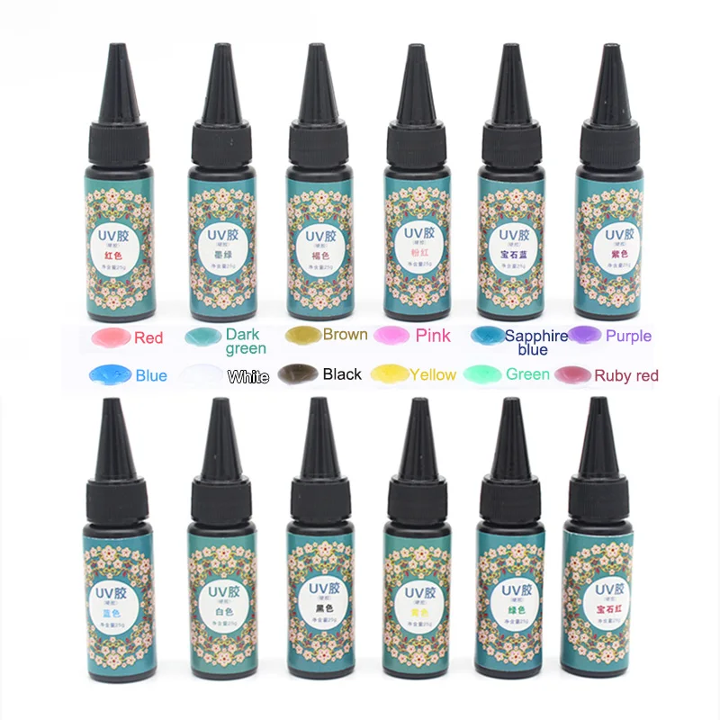 Эпоксидная смола для самостоятельного изготовления ювелирных изделий 25 г | Дом и