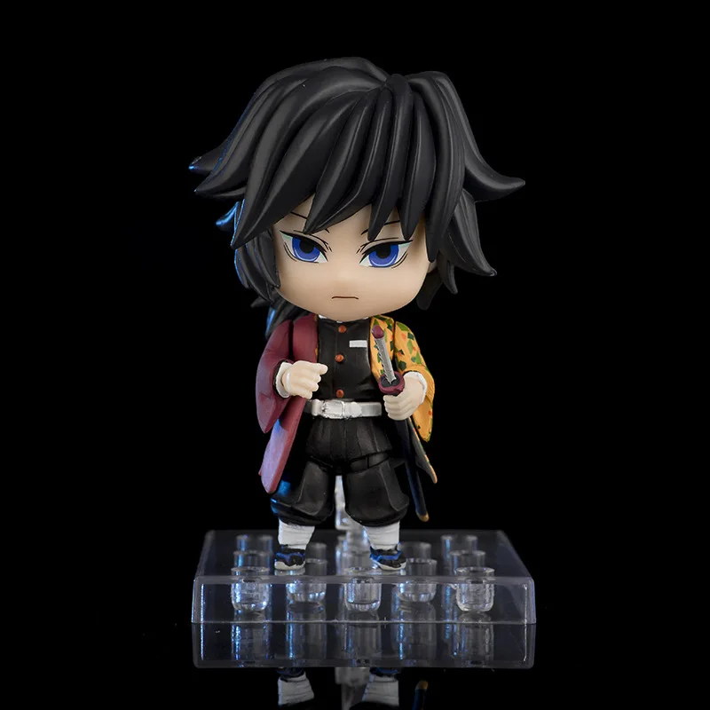 

Anime Demon Slayer Kamado Nezuko Agatsuma Zenitsu Hashibira Inosuke PVC Action Figure Peripheral Toys Gift 10CM