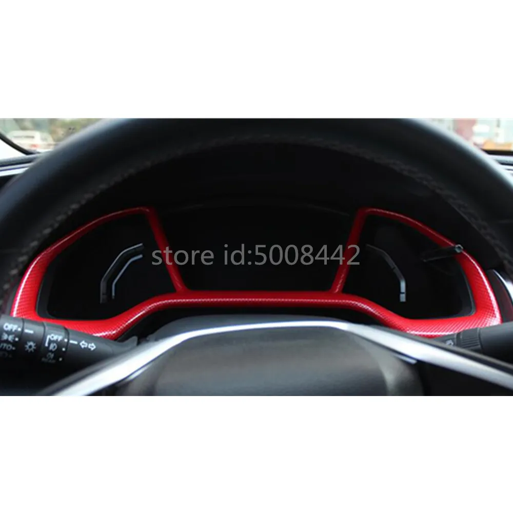 Для Honda civic 10 седан 2016 2017 2018 автомобильный хромированный детектор украшения из