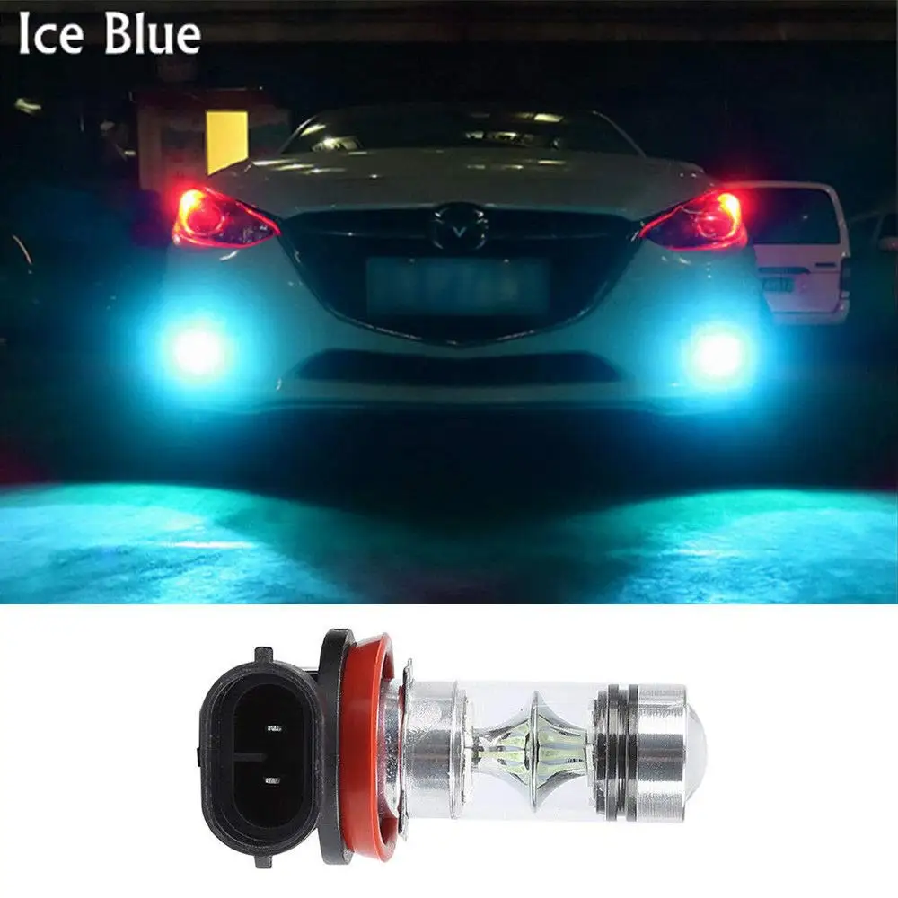 

Super Bright 12V 24V H11 LED Fog Lights 2000 Lumens LED H11 Ice Blue H11 LED Bulb H11LL H8LL H8 H16 H11 Fog Lights Lamp Bulbs