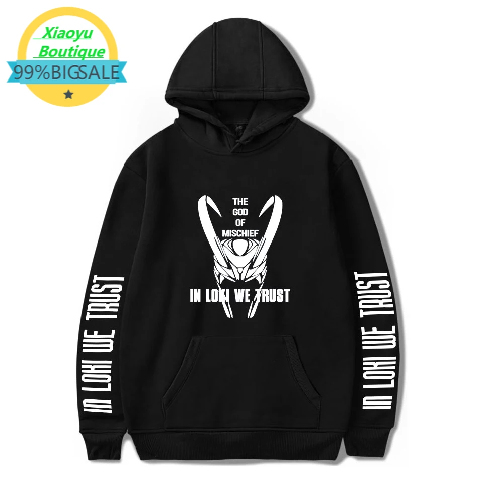 

2021 Hot Sale Loki Hoodies Men/Women Autumn Winter Fashion Clothes Casual Hip Hop Hoodie Print Loki Pullover Streetwear Hooded