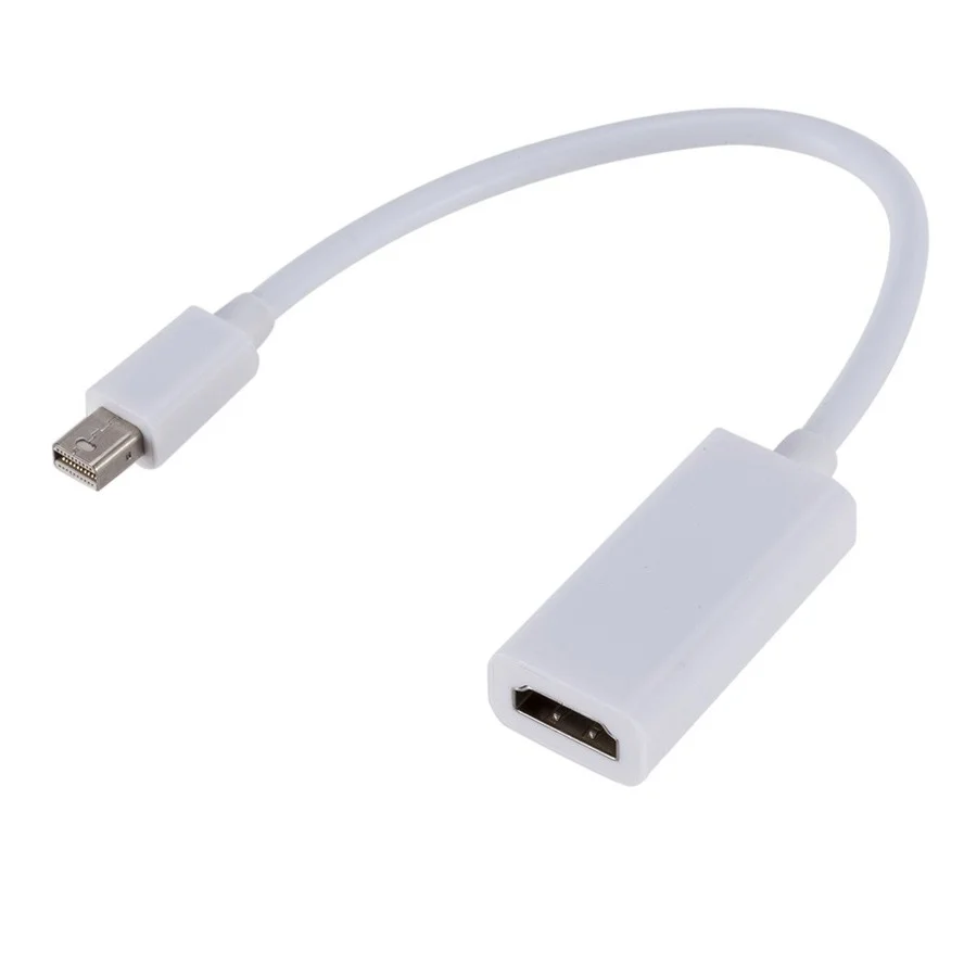Переходник Grwibeou Mini Display Port DP папа-мама совместимый с HDMI кабель-конвертер для Apple Mac