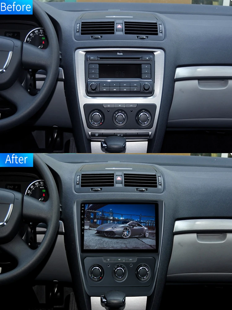 

Android 10.0 Auto Radio 10" Car Player Multimedia Stereo For BORA (Auto) 2008 2009 2010-2012 BT GPS Navigation